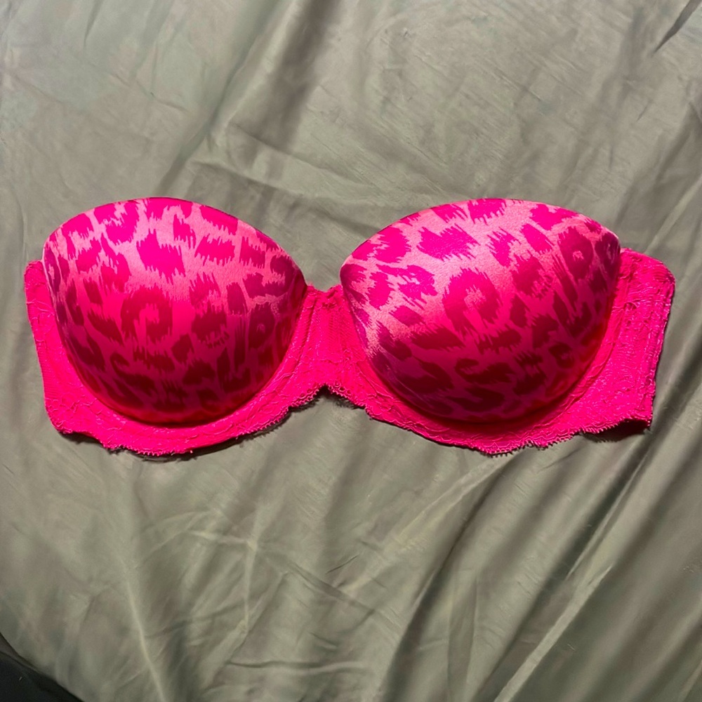 PINK strapless bra